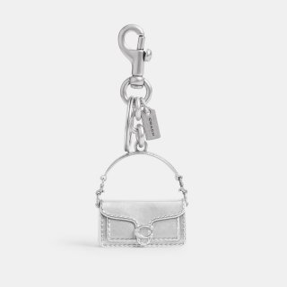 Coach Tabby Bag Charm - Silver Coach Tabby Bag Charm - Silver