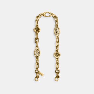 Coach Horse And Carriage Chain Strap - Gold Coach Horse And Carriage Chain Strap - Gold
