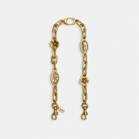Coach Horse And Carriage Chain Strap - Gold Coach Horse And Carriage Chain Strap - Gold