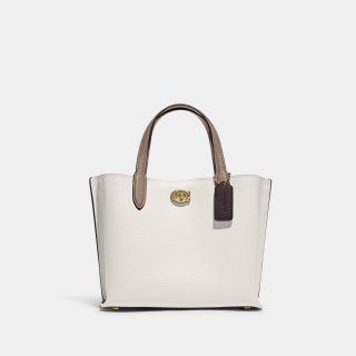Coach Willow Tote 24 In Colorblock - chalk multi Coach Willow Tote 24 In Colorblock - chalk multi