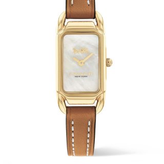 Coach Cadie Watch, 17.5mm X 28.5mm - Brown Coach Cadie Watch, 17.5mm X 28.5mm - Brown