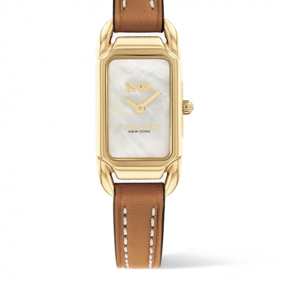 Coach Cadie Watch, 17.5mm X 28.5mm - Brown