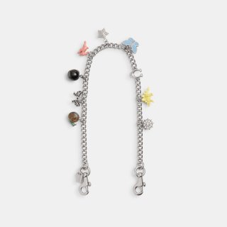 Coach Chain Strap With Charms - Gold Coach Chain Strap With Charms - Gold