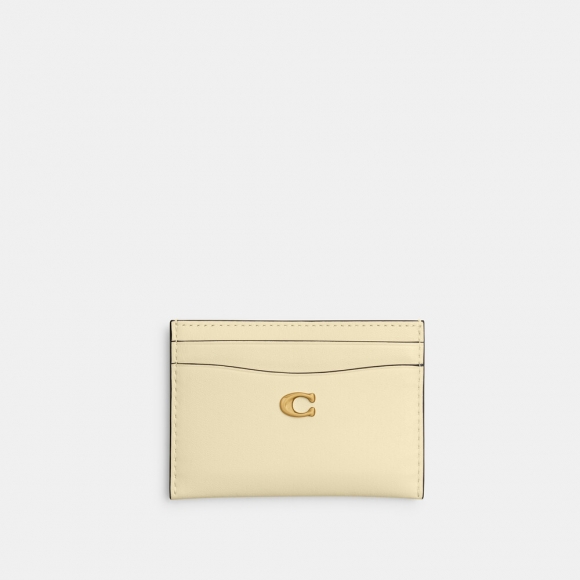 Coach Card Case - Yellow