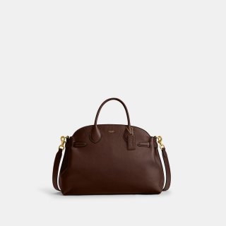 Coach Soft Empire Carryall Bag 40 - DARK BROWN Coach Soft Empire Carryall Bag 40 - DARK BROWN
