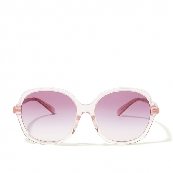 Coach Round Tortoise Sunglasses - Pink