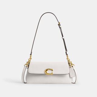 Coach Jet Shoulder Bag - WHITE Coach Jet Shoulder Bag - WHITE