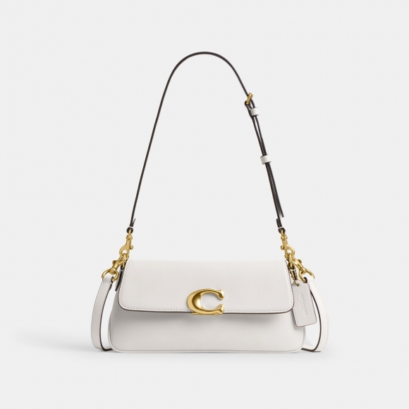 Coach Jet Shoulder Bag - WHITE Coach Jet Shoulder Bag - WHITE