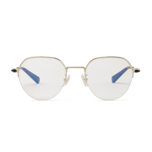 Coach Oval Clip-on Sunglasses In Metal - Green Coach Oval Clip-on Sunglasses In Metal - Green