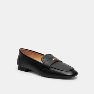 Coach Sculpted C Loafer - Black Coach Sculpted C Loafer - Black