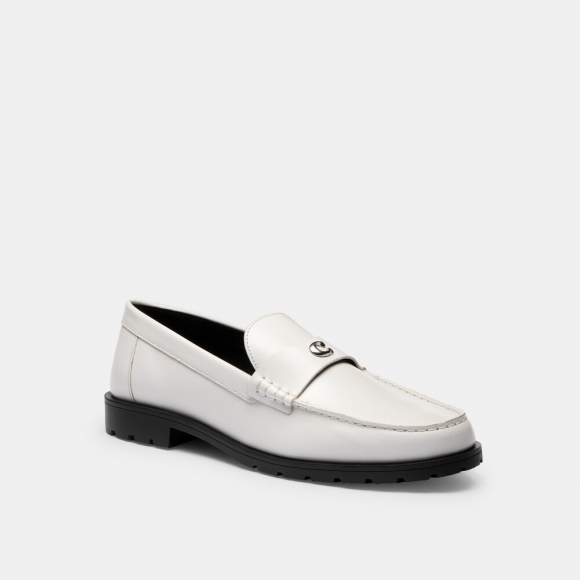 Coach Jocelyn Loafer - WHITE