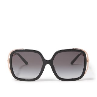 Coach Square Acetate Sunglasses - Black