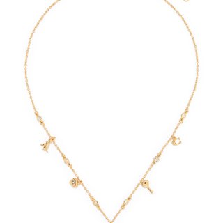 Coach Iconic Mini Charm Necklace - Gold Coach Iconic Mini Charm Necklace - Gold