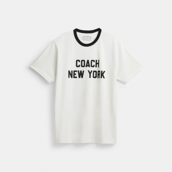 Coach New York T-shirt - WHITE