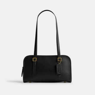 Coach Swing Zip Bag 26 - Black Coach Swing Zip Bag 26 - Black