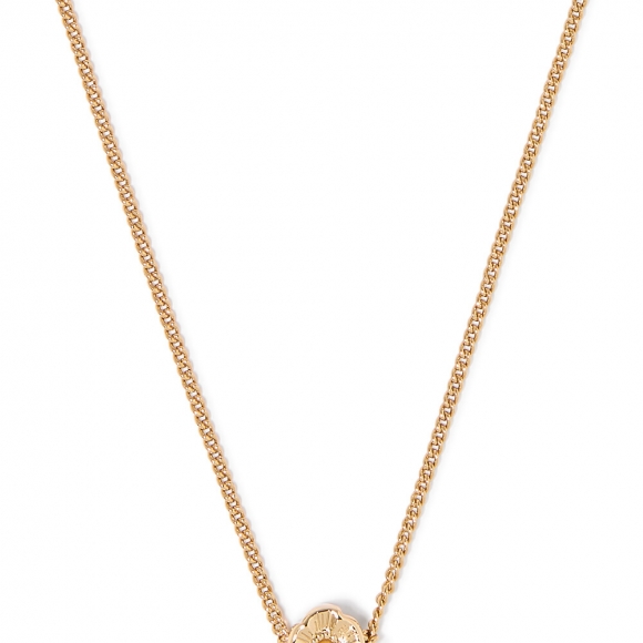 Coach Tearose Pendant Necklace - Gold Coach Tearose Pendant Necklace - Gold