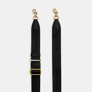 Coach Tonal Signature Webbing Strap - Black Coach Tonal Signature Webbing Strap - Black