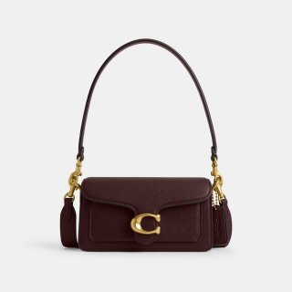 Coach Tabby Shoulder Bag 20 - BURGUNDY Coach Tabby Shoulder Bag 20 - BURGUNDY