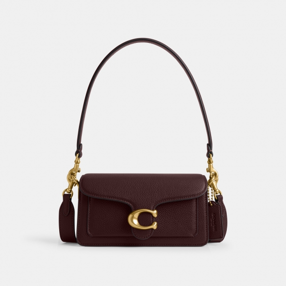 Coach Tabby Shoulder Bag 20 - BURGUNDY Coach Tabby Shoulder Bag 20 - BURGUNDY