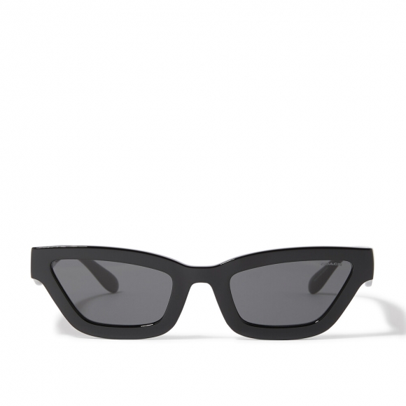 Coach Quilted Narrow Cat Eye Sunglasses - Black