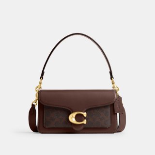 Coach Tabby Shoulder Bag 26 In Signature Canvas - DARK BROWN Coach Tabby Shoulder Bag 26 In Signature Canvas - DARK BROWN