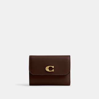 Coach Essential Card Holder Wallet - Brown Coach Essential Card Holder Wallet - Brown