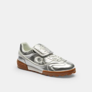 Coach Match Sneaker - Silver Coach Match Sneaker - Silver