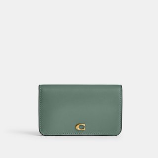 Coach Essential Slim Card Case - Open Blue
