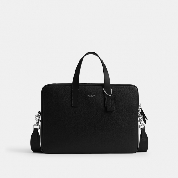 Coach Carlyle Brief Bag - Black Coach Carlyle Brief Bag - Black