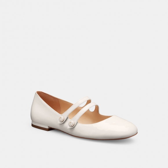 Coach Winley Mary Jane - WHITE