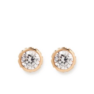 Coach Stone Stud Earrings - Gold