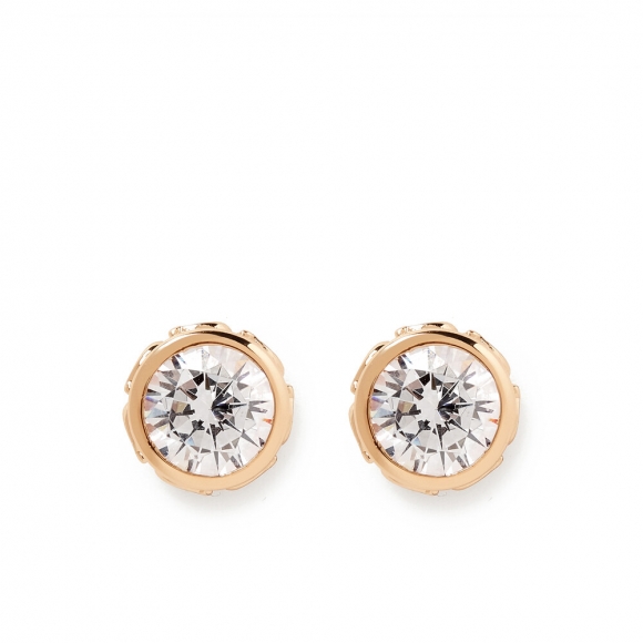 Coach Stone Stud Earrings - Gold Coach Stone Stud Earrings - Gold