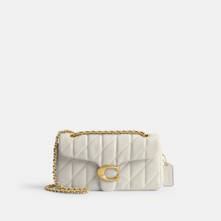 Coach Tabby Shoulder Bag 26 With Pillow Quilting - WHITE