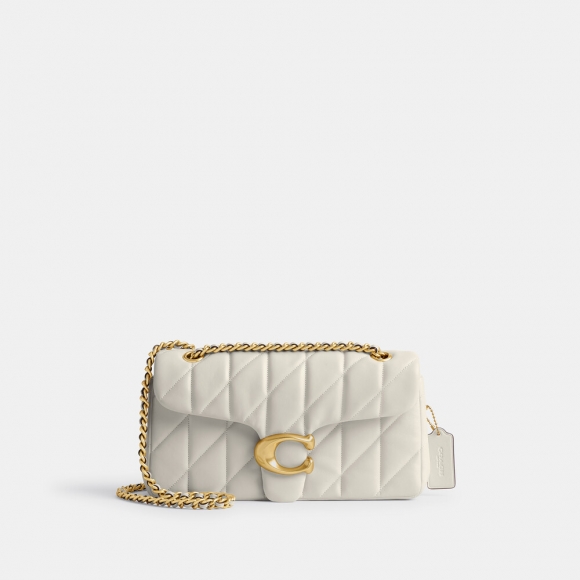 Coach Tabby Shoulder Bag 26 With Pillow Quilting - WHITE Coach Tabby Shoulder Bag 26 With Pillow Quilting - WHITE
