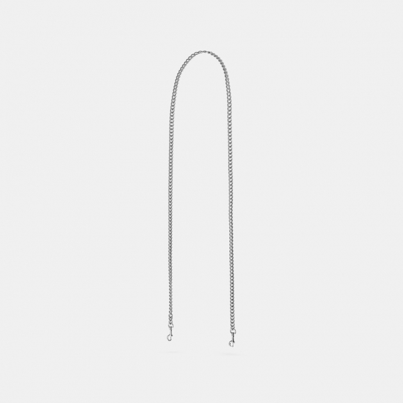 Coach Dinky Chain Strap - Silver