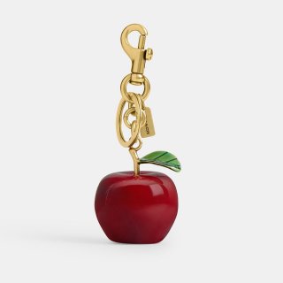 Coach Small Apple Bag Charm - Multi Colour Coach Small Apple Bag Charm - Multi Colour
