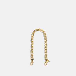 Coach Signature Link Chain Strap - Gold Coach Signature Link Chain Strap - Gold