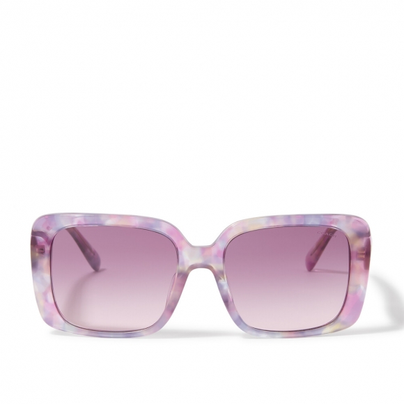 Coach Square Acetate Sunglasses - Purple