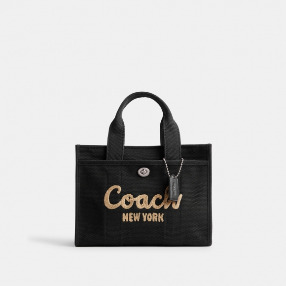 Coach Cargo Tote Bag 26 - Black