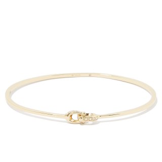 Coach Signature Interlocking Bangle - Gold Coach Signature Interlocking Bangle - Gold