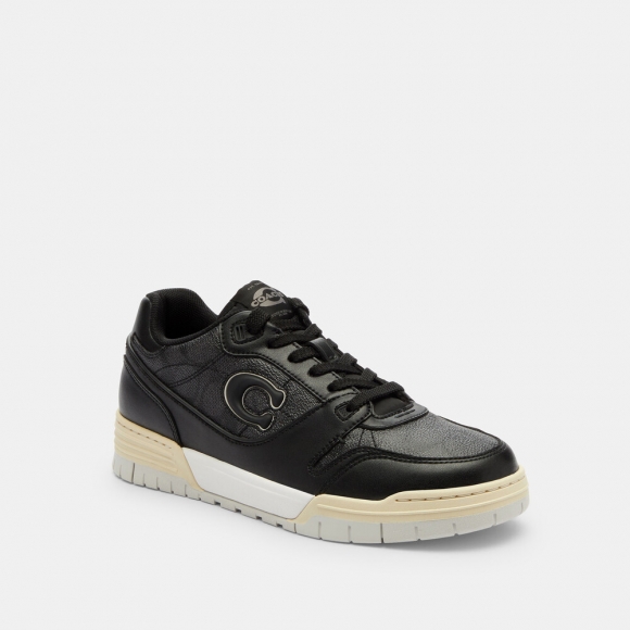 Coach Soho Sneaker With Signature Canvas - BLK Coach Soho Sneaker With Signature Canvas - BLK