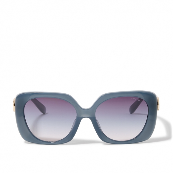 Coach C Oversized Square Sunglasses - Blue