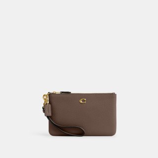 Coach Small Wristlet - Brown Coach Small Wristlet - Brown