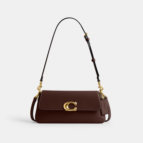 Coach Jet Shoulder Bag - DARK BROWN Coach Jet Shoulder Bag - DARK BROWN