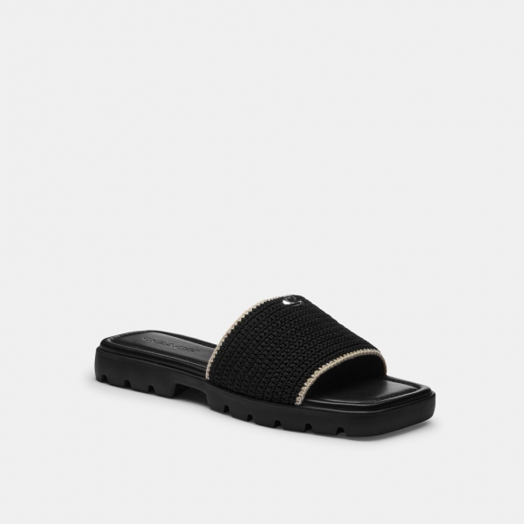 Coach Florence Sandal - Black