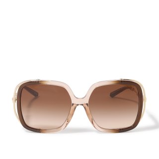 Coach Square Acetate Sunglasses - Brown