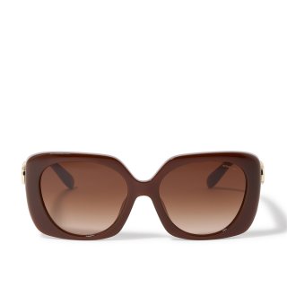 Coach C Oversized Square Sunglasses - DARK BROWN Coach C Oversized Square Sunglasses - DARK BROWN
