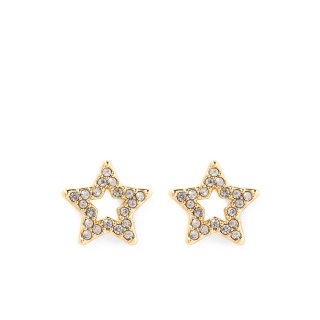 Coach Pave Star Stud Earring - Gold