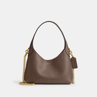 Coach Brooklyn Shoulder Bag 23 - BROWN 1 Coach Brooklyn Shoulder Bag 23 - BROWN 1