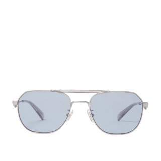 Coach C Hardware Metal Navigator Sunglasses - Blue Coach C Hardware Metal Navigator Sunglasses - Blue
